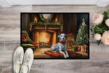Load image into Gallery viewer, Dalmatian Cozy Christmas Doormat - Large 24x36 – Indoor/Outdoor Floor Mat with Artistic Flair
