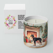 Load image into Gallery viewer, Doberman Pinscher Cozy Christmas Decorative Soy Candle