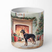 Load image into Gallery viewer, Doberman Pinscher Cozy Christmas Decorative Soy Candle