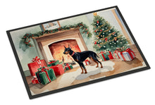 Load image into Gallery viewer, Doberman Pinscher Cozy Christmas Doormat