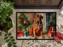 Load image into Gallery viewer, Dogue de Bordeaux Cozy Christmas Doormat - Large 24x36 – Indoor/Outdoor Floor Mat with Artistic Flair