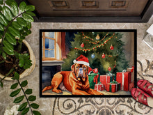 Load image into Gallery viewer, Dogue de Bordeaux Cozy Christmas Doormat - Large 24x36 – Indoor/Outdoor Floor Mat with Artistic Flair