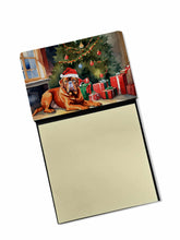 Load image into Gallery viewer, Dogue de Bordeaux Cozy Christmas Sticky Note Holder- Refiilable Desk Accessory Note Pad