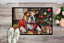 Load image into Gallery viewer, English Bulldog Cozy Christmas Doormat