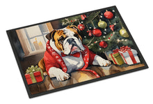 Load image into Gallery viewer, English Bulldog Cozy Christmas Doormat