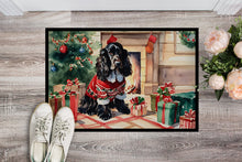 Load image into Gallery viewer, English Cocker Spaniel Cozy Christmas Doormat