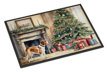 Load image into Gallery viewer, English Foxhound Cozy Christmas Doormat - Large 24x36 – Indoor/Outdoor Floor Mat with Artistic Flair