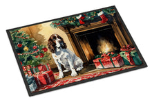 Load image into Gallery viewer, English Springer Spaniel Cozy Christmas Doormat - Large 24x36 – Indoor/Outdoor Floor Mat with Artistic Flair