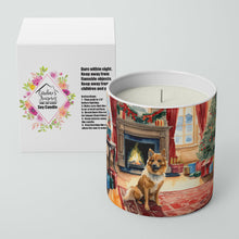 Load image into Gallery viewer, Finnish Spitz Cozy Christmas Decorative Soy Candle