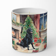 Load image into Gallery viewer, Flat-Coated Retriever Cozy Christmas Decorative Soy Candle