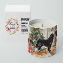 Load image into Gallery viewer, Flat-Coated Retriever Cozy Christmas Decorative Soy Candle