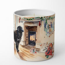 Load image into Gallery viewer, Flat-Coated Retriever Cozy Christmas Decorative Soy Candle