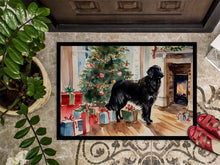 Load image into Gallery viewer, Flat-Coated Retriever Cozy Christmas Doormat - 18X27 Indoor / Outdoor Rug | Made in USA