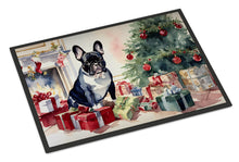 Load image into Gallery viewer, French Bulldog Cozy Christmas Doormat - Large 24x36 – Indoor/Outdoor Floor Mat with Artistic Flair