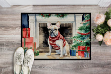Load image into Gallery viewer, French Bulldog Cozy Christmas Doormat - Large 24x36 – Indoor/Outdoor Floor Mat with Artistic Flair