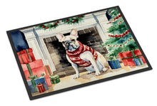 Load image into Gallery viewer, French Bulldog Cozy Christmas Doormat - Large 24x36 – Indoor/Outdoor Floor Mat with Artistic Flair