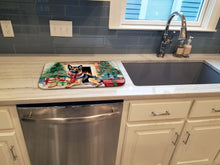 Load image into Gallery viewer, German Shepherd Cozy Christmas Dish Drying Mat