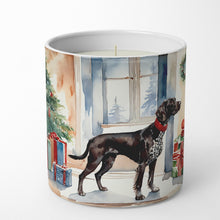 Load image into Gallery viewer, German Shorthaired Pointer Cozy Christmas Decorative Soy Candle