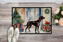 Load image into Gallery viewer, German Shorthaired Pointer Cozy Christmas Doormat