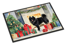 Load image into Gallery viewer, German Spitz Cozy Christmas Doormat - Large 24x36 – Indoor/Outdoor Floor Mat with Artistic Flair