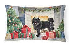Load image into Gallery viewer, German Spitz Cozy Christmas Throw Pillow