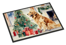 Load image into Gallery viewer, Golden Retriever Cozy Christmas Doormat - Large 24x36 – Indoor/Outdoor Floor Mat with Artistic Flair