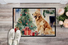 Load image into Gallery viewer, Golden Retriever Cozy Christmas Doormat - 18X27 Indoor / Outdoor Rug | Made in USA