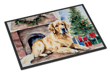 Load image into Gallery viewer, Golden Retriever Cozy Christmas Doormat - 18X27 Indoor / Outdoor Rug | Made in USA
