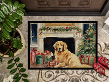 Load image into Gallery viewer, Golden Retriever Cozy Christmas Doormat - Large 24x36 – Indoor/Outdoor Floor Mat with Artistic Flair