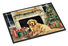 Load image into Gallery viewer, Golden Retriever Cozy Christmas Doormat - Large 24x36 – Indoor/Outdoor Floor Mat with Artistic Flair