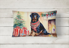 Load image into Gallery viewer, Gordon Setter Cozy Christmas Throw Pillow