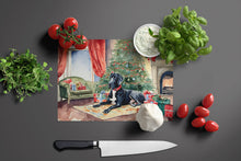 Load image into Gallery viewer, Great Dane Cozy Christmas Glass Cutting Boards – Durable, Decorative Kitchen Art Large