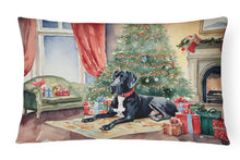 Load image into Gallery viewer, Great Dane Cozy Christmas Throw Pillow