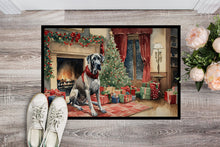 Load image into Gallery viewer, Great Dane Cozy Christmas Doormat - Large 24x36 – Indoor/Outdoor Floor Mat with Artistic Flair