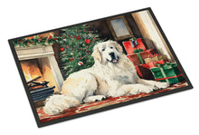 Load image into Gallery viewer, Great Pyrenees Cozy Christmas Doormat - Large 24x36 – Indoor/Outdoor Floor Mat with Artistic Flair