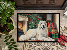 Load image into Gallery viewer, Great Pyrenees Cozy Christmas Doormat - 18X27 Indoor / Outdoor Rug | Made in USA