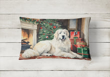 Load image into Gallery viewer, Great Pyrenees Cozy Christmas Throw Pillow