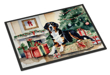 Load image into Gallery viewer, Greater Swiss Mountain Dog Cozy Christmas Doormat