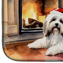 Load image into Gallery viewer, Havanese Cozy Christmas Dish Drying Mat