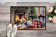Load image into Gallery viewer, Havanese Cozy Christmas Doormat - 18X27 Indoor / Outdoor Rug | Made in USA