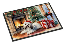 Load image into Gallery viewer, Havanese Cozy Christmas Doormat - 18X27 Indoor / Outdoor Rug | Made in USA