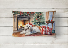 Load image into Gallery viewer, Havanese Cozy Christmas Throw Pillow