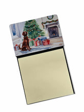 Load image into Gallery viewer, Irish Setter Cozy Christmas Sticky Note Holder- Refiilable Desk Accessory Note Pad