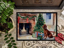 Load image into Gallery viewer, Irish Setter Cozy Christmas Doormat-24x36 Indoor / Outdoor Rug | Made in USA