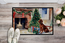 Load image into Gallery viewer, Irish Setter Cozy Christmas Doormat - 18X27 Indoor / Outdoor Rug | Made in USA