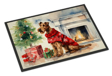 Load image into Gallery viewer, Irish Terrier Cozy Christmas Doormat