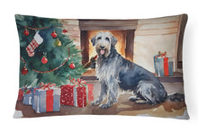 Load image into Gallery viewer, Irish Wolfhound Cozy Christmas Throw Pillow