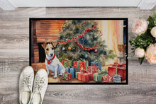 Load image into Gallery viewer, Jack Russell Terrier Cozy Christmas Doormat-24x36 Indoor / Outdoor Rug | Made in USA