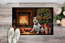 Load image into Gallery viewer, Jack Russell Terrier Cozy Christmas Doormat-24x36 Indoor / Outdoor Rug | Made in USA
