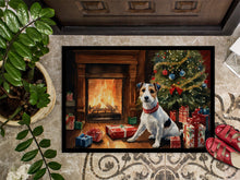 Load image into Gallery viewer, Jack Russell Terrier Cozy Christmas Doormat - 18X27 Indoor / Outdoor Rug | Made in USA